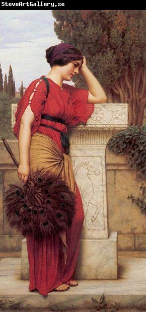 John William Godward La Pensierosa